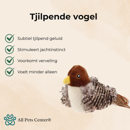 All Pets Center® TjilpSpeeltje™ – Tjilpende vogel voor katten