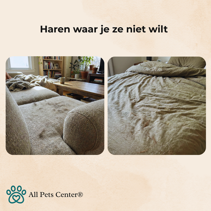 All Pets Center® HairAway™ – Herbruikbare Haarverwijderaar tegen Honden- en Kattenhaar