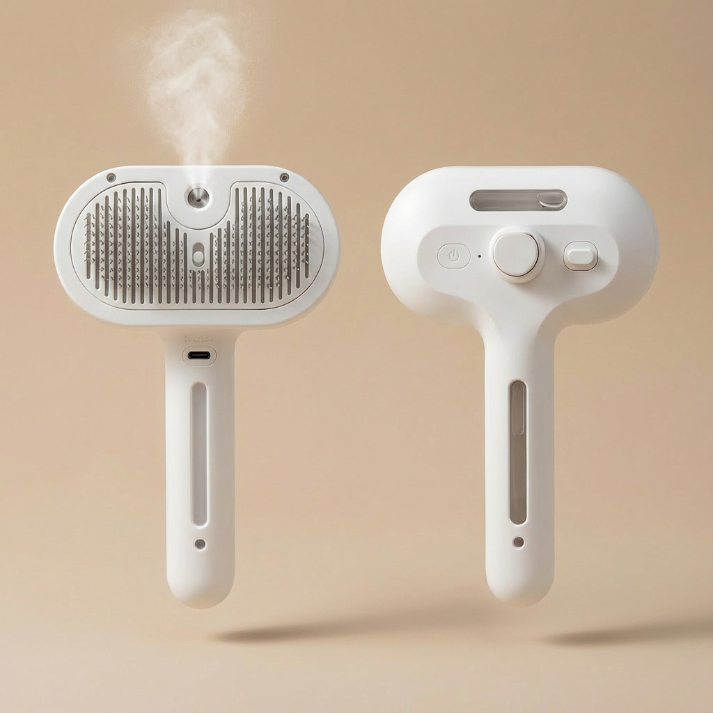 All Pets Center® Stoom Borstel voor Honden & Katten – Zachte Ontharing & Massage