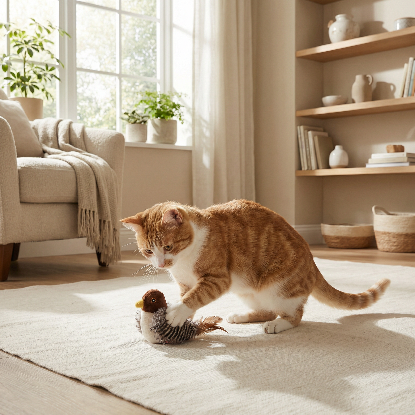 All Pets Center® TjilpSpeeltje™ – Tjilpende vogel voor katten